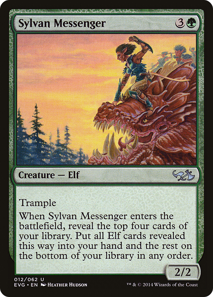 Sylvan Messenger (EVG) 12 - WZRD TCG