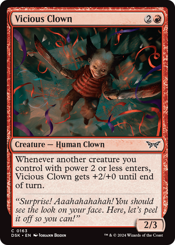 Vicious Clown (DSK) 163 - WZRD TCG