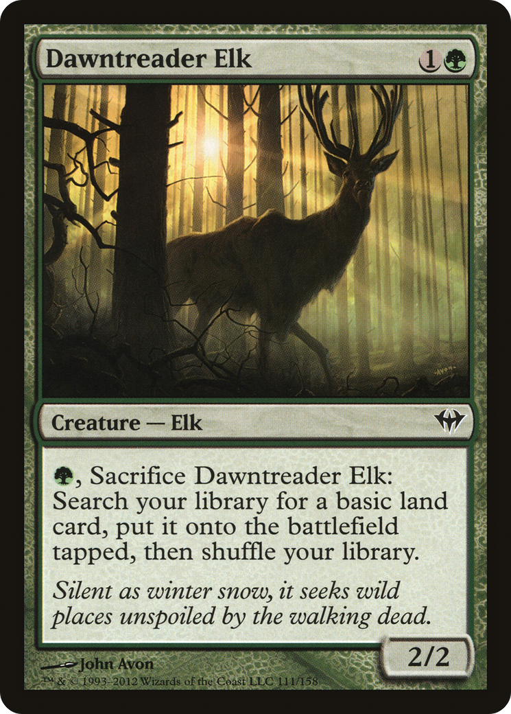 Dawntreader Elk (DKA) 111 - WZRD TCG