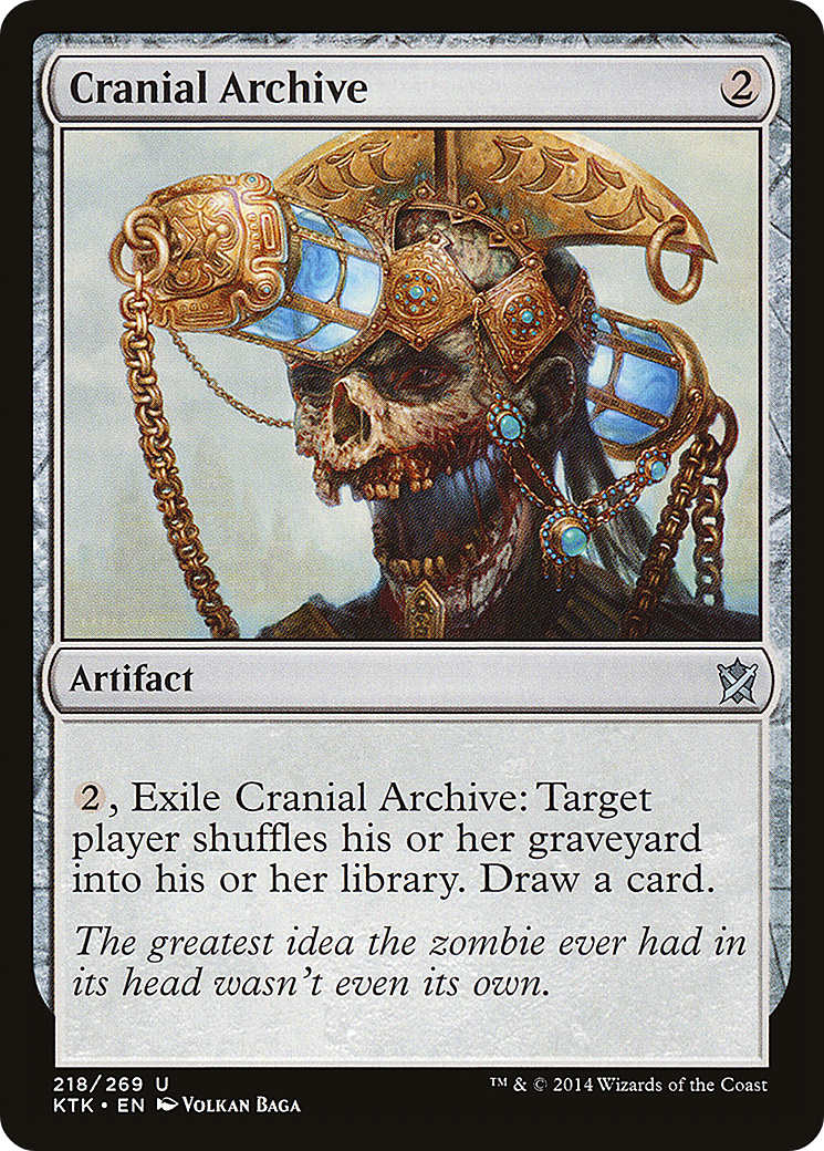 Cranial Archive (KTK) 218