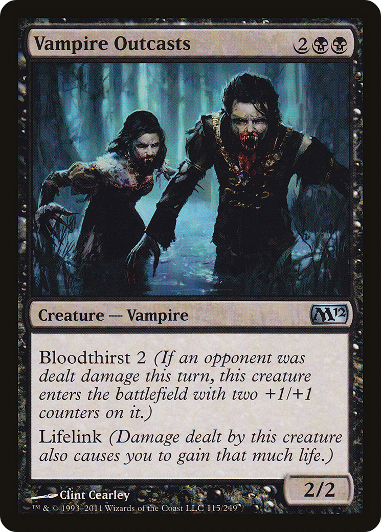 Vampire Outcasts (M12) 115 - WZRD TCG