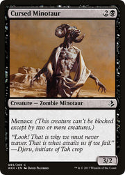 Cursed Minotaur, AKH, 85, NM