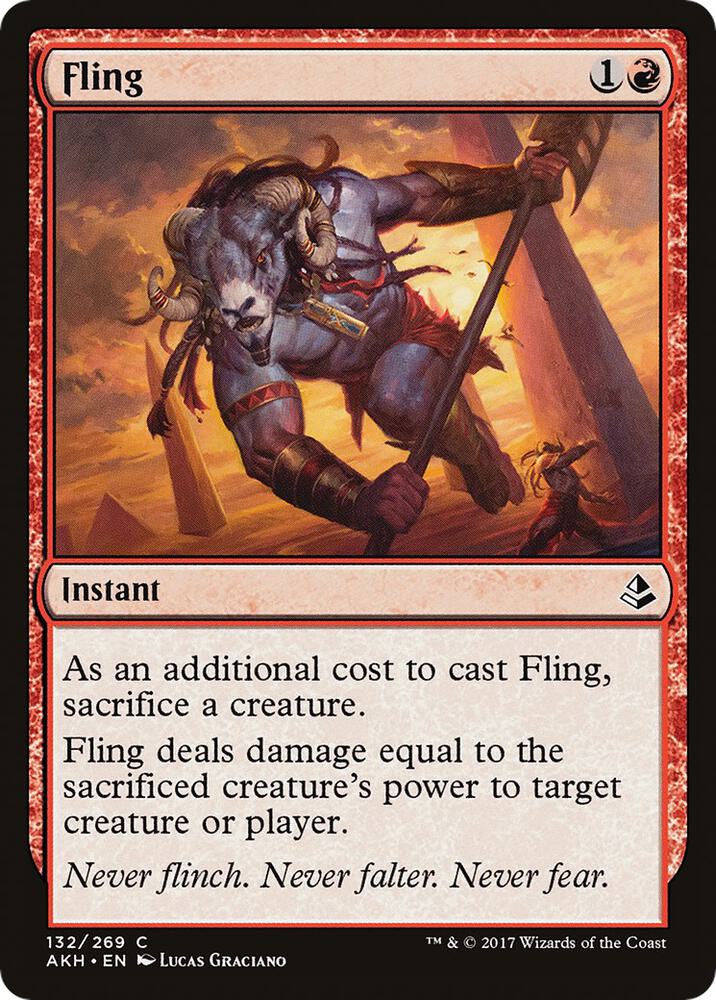 Fling, AKH, 132, NM