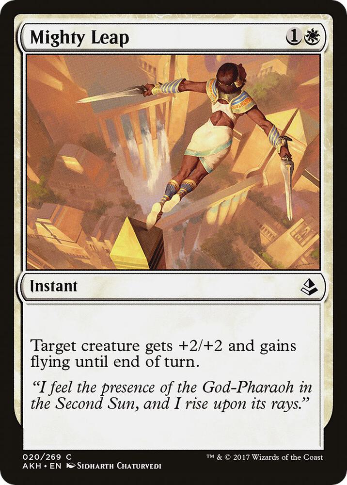 Mighty Leap, AKH, 20, NM