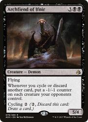Archfiend of Ifnir, AKH, 78, NM, Foil