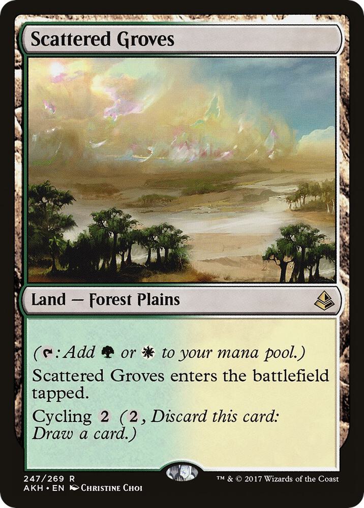 Scattered Groves, AKH, 247, NM, Foil