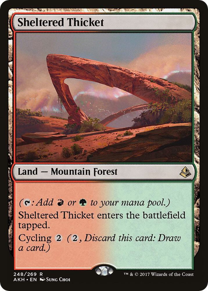 Sheltered Thicket, AKH, 248, NM