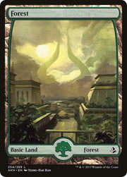Forest - Full Art, AKH, 254, NM, Foil