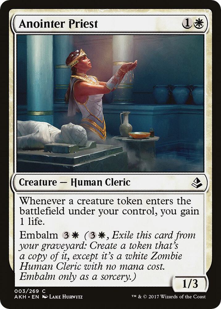 Anointer Priest, AKH, 3, NM, Foil