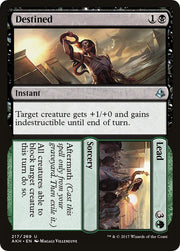 Destined // Lead, AKH, 217, NM, Foil
