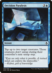 Decision Paralysis, AKH, 50, NM, Foil