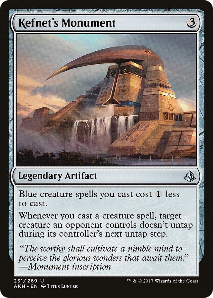 Kefnet's Monument, AKH, 231, NM, Foil