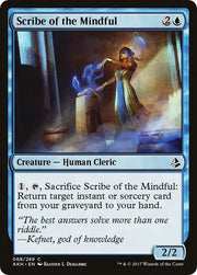 Scribe of the Mindful, AKH, 68, NM