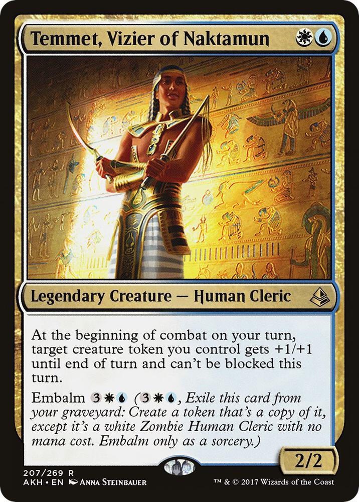 Temmet, Vizier of Naktamun, AKH, 207, NM