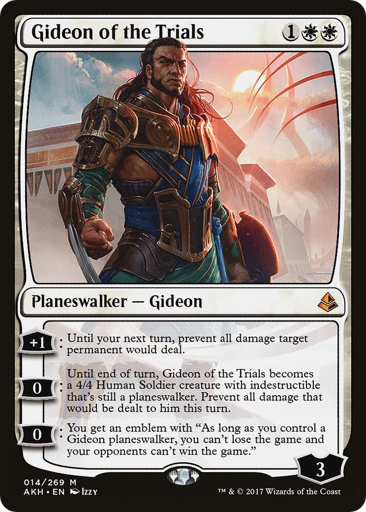 Gideon of the Trials, AKH, 14, NM