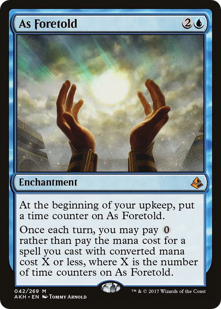 As Foretold, AKH, 42, NM