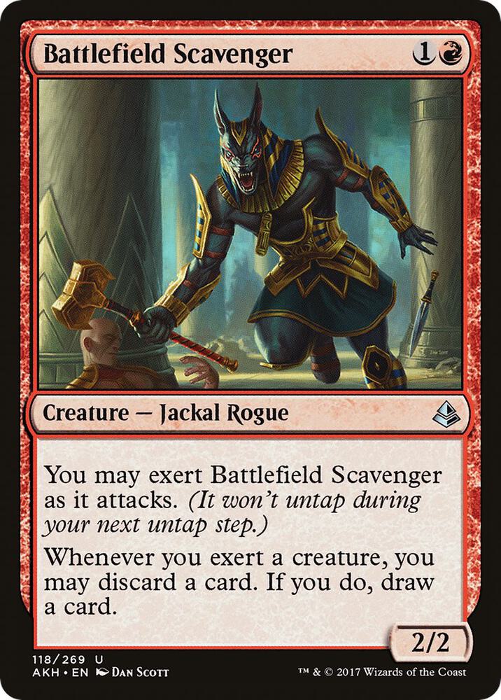 Battlefield Scavenger, AKH, 118, NM