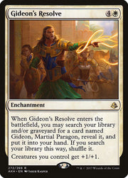 Gideon's Resolve, AKH, 272, NM