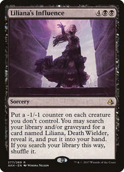 Liliana's Influence, AKH, 277, NM