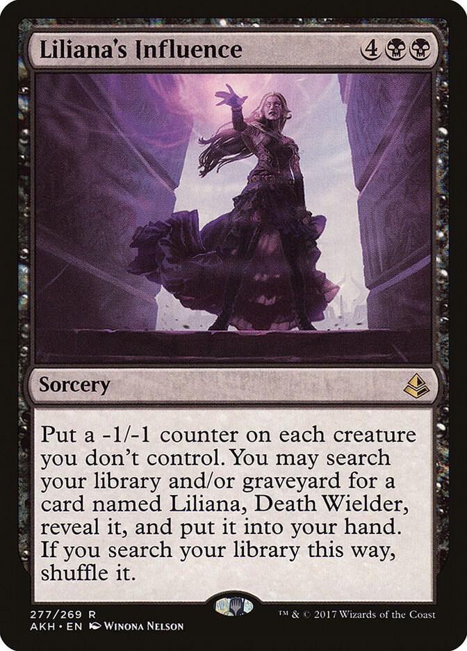 Liliana's Influence, AKH, 277, NM