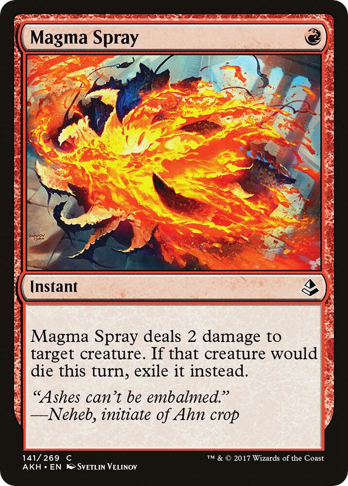 Magma Spray, AKH, 141, NM