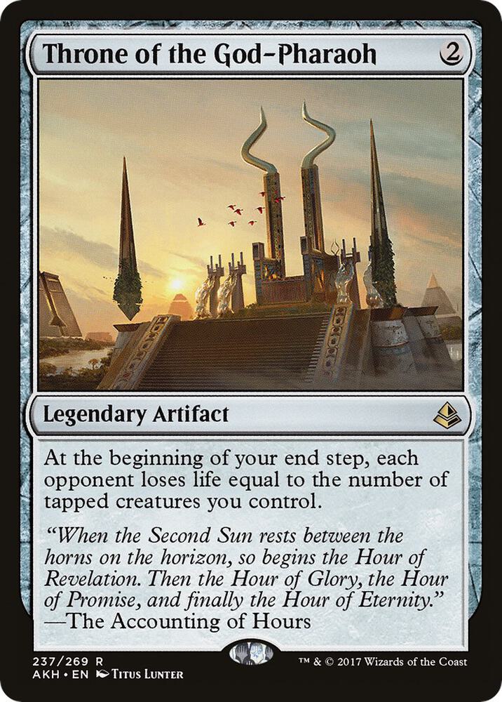Throne of the God-Pharaoh, AKH, 237, NM