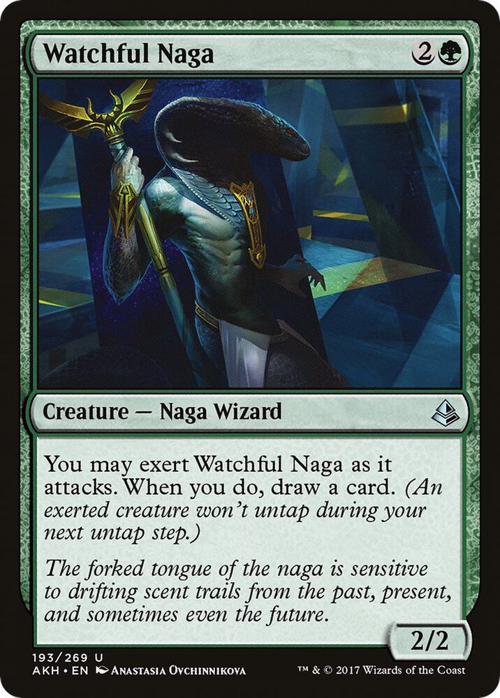 Watchful Naga, AKH, 193, NM