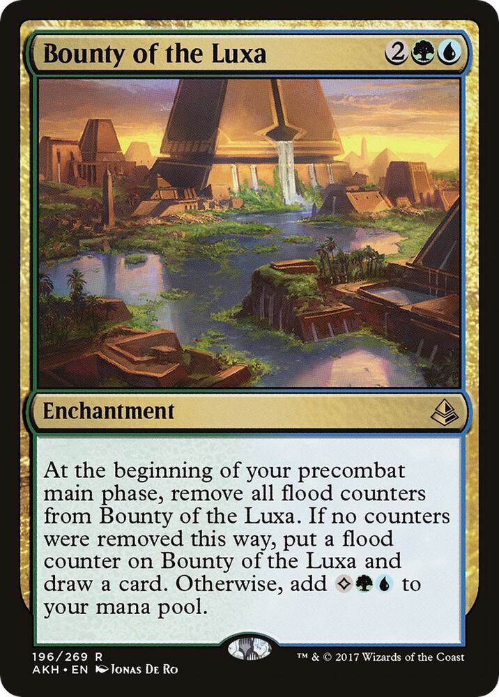 Bounty of the Luxa, AKH, 196, NM, Foil