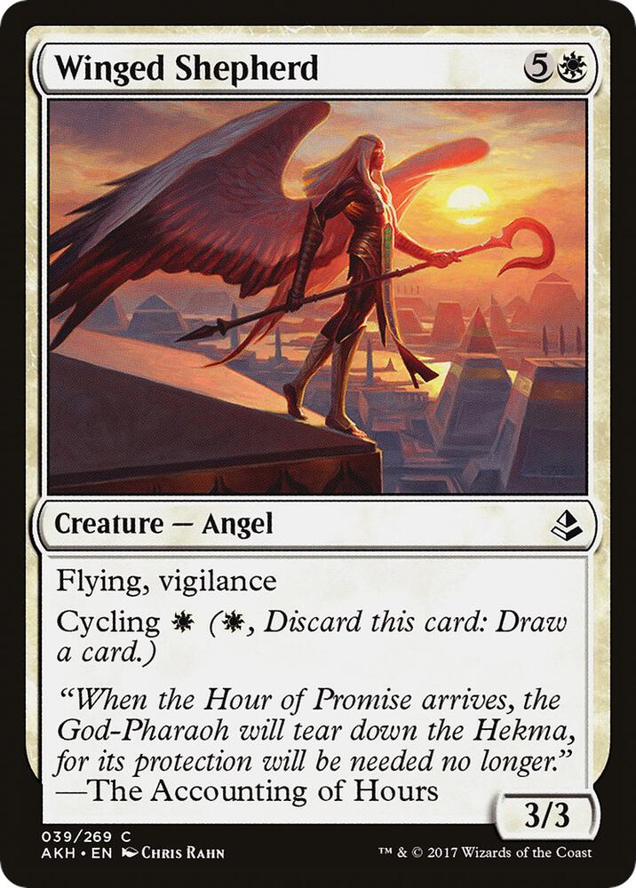 Winged Shepherd, AKH, 39, NM