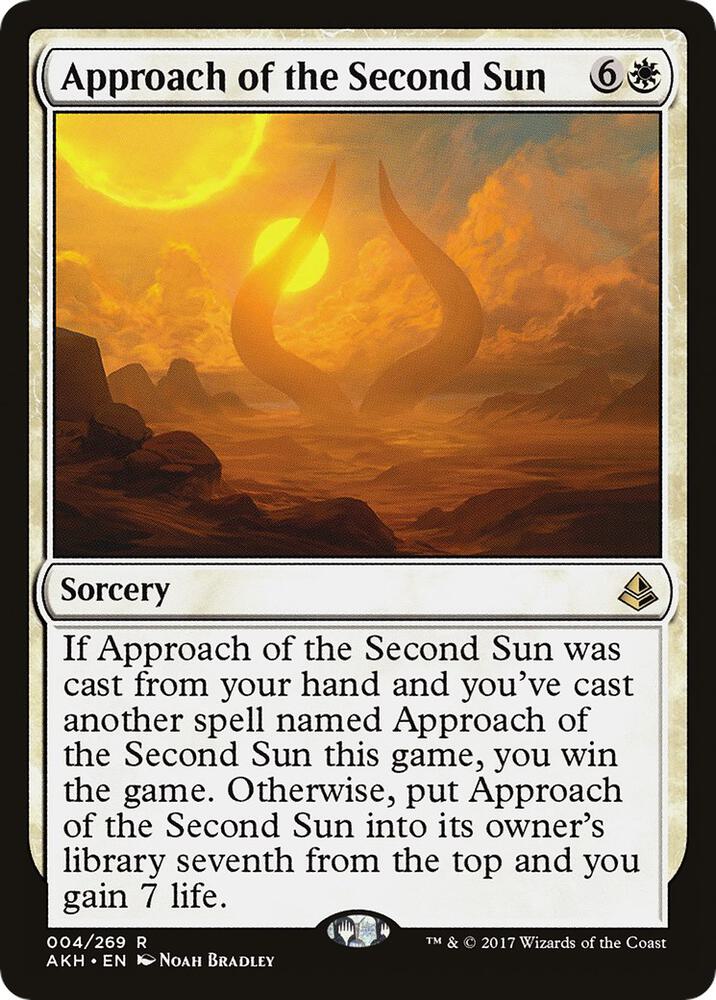 Approach of the Second Sun,, 4, Near Mint, Normal