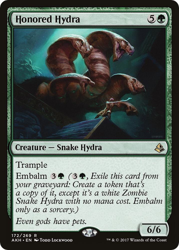 Honored Hydra, AKH, 172, NM, Foil