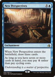 New Perspectives, AKH, 63, NM