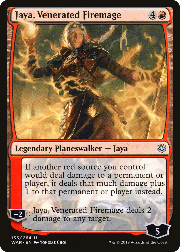 Jaya, Venerated Firemage (WAR) 135