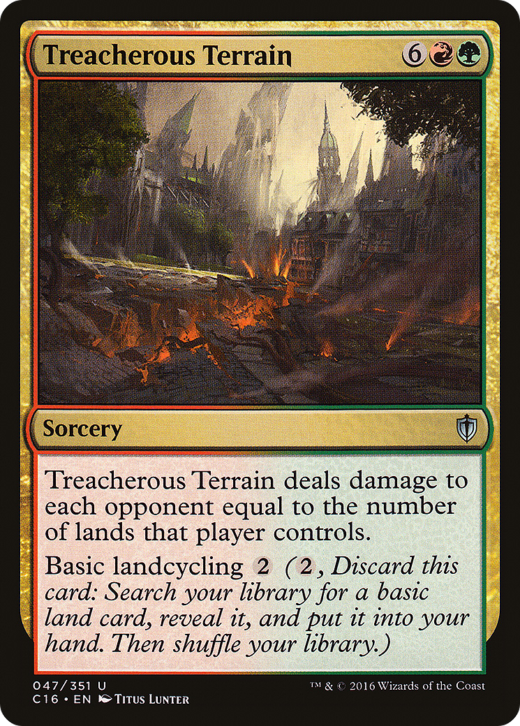 Treacherous Terrain (C16) 47 - WZRD TCG