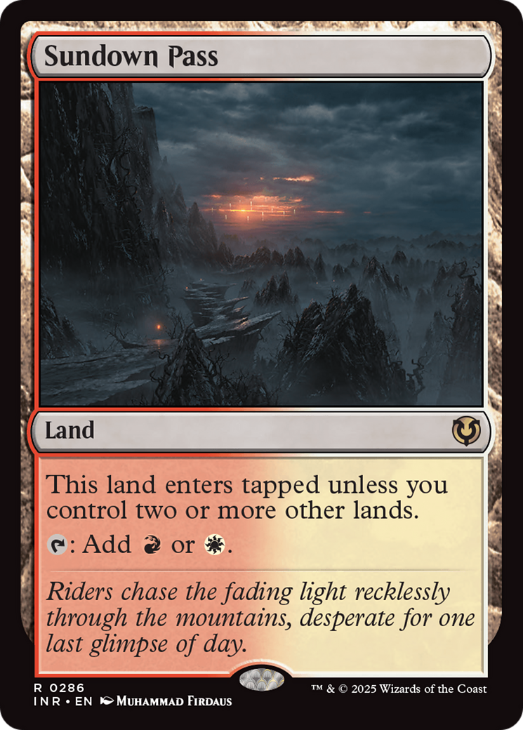 Sundown Pass (INR) 286