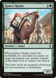 Quarry Hauler, AKH, 181, NM, Foil