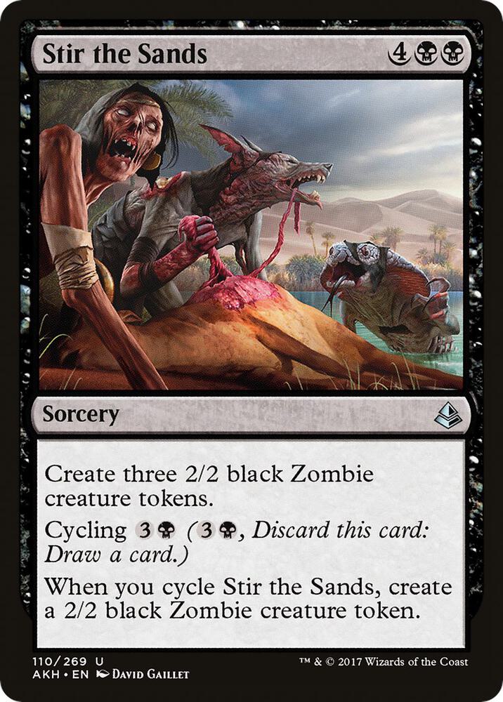 Stir the Sands, AKH, 110, NM, Foil