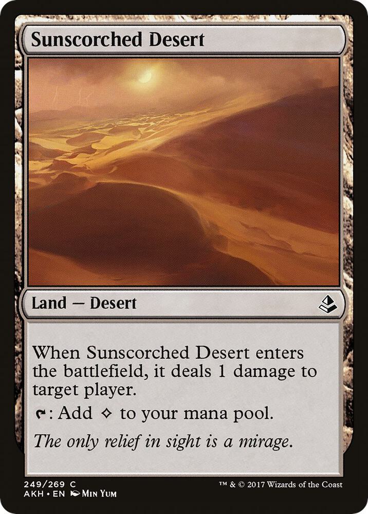Sunscorched Desert, AKH, 249, NM