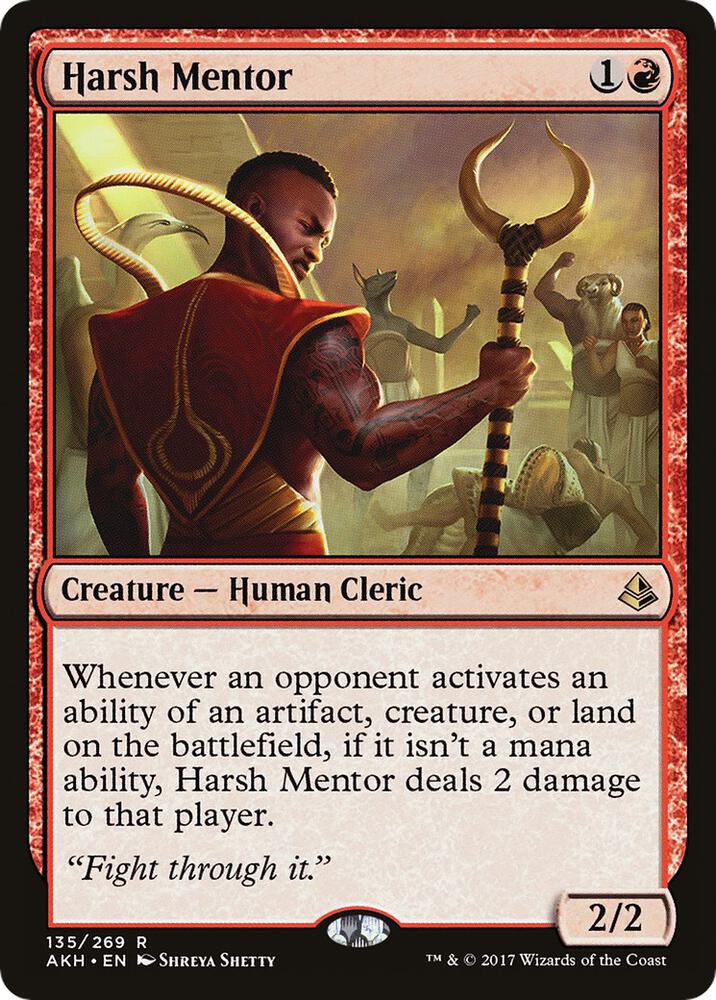 Harsh Mentor, AKH, 135, NM