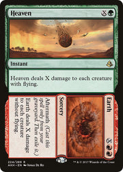 Heaven // Earth, AKH, 224, NM, Foil