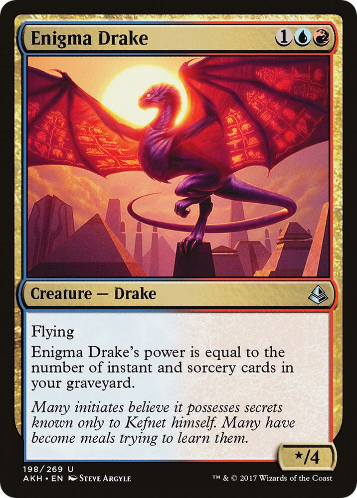 Enigma Drake, AKH, 198, NM