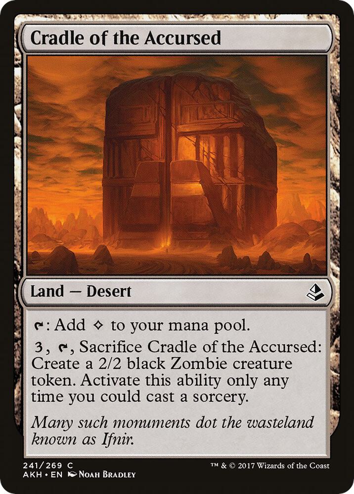 Cradle of the Accursed, AKH, 241, NM