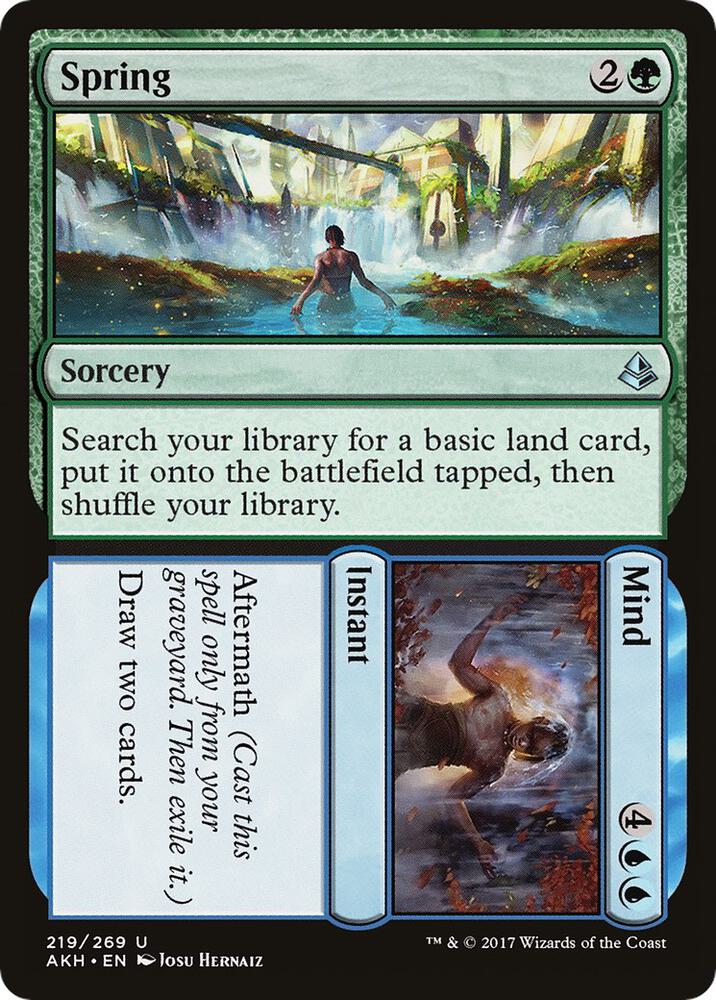 Spring // Mind, AKH, 219, NM