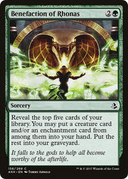 Benefaction of Rhonas, AKH, 156, NM