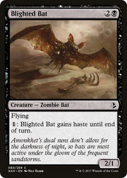 Blighted Bat, AKH, 80, NM, Foil