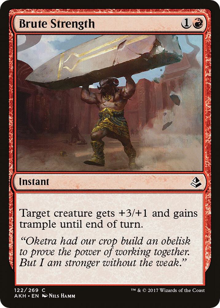 Brute Strength, AKH, 122, NM