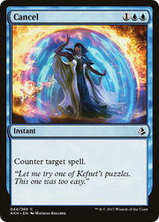 Cancel, AKH, 44, NM