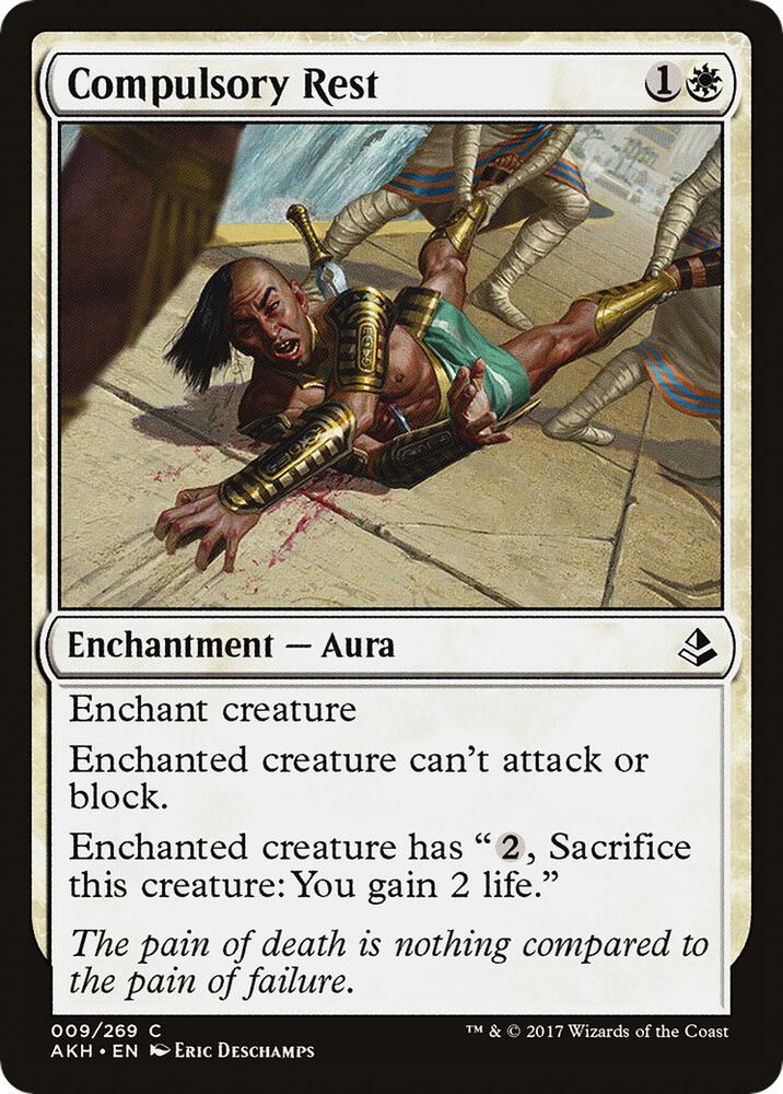 Compulsory Rest, AKH, 9, NM