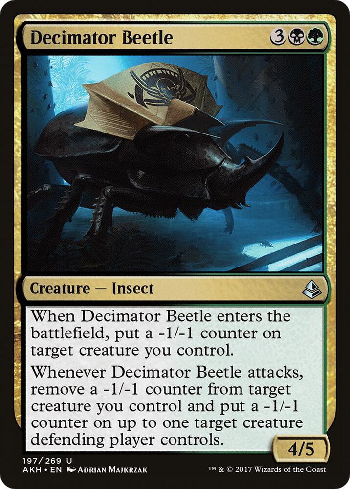 Decimator Beetle, AKH, 197, NM, Foil