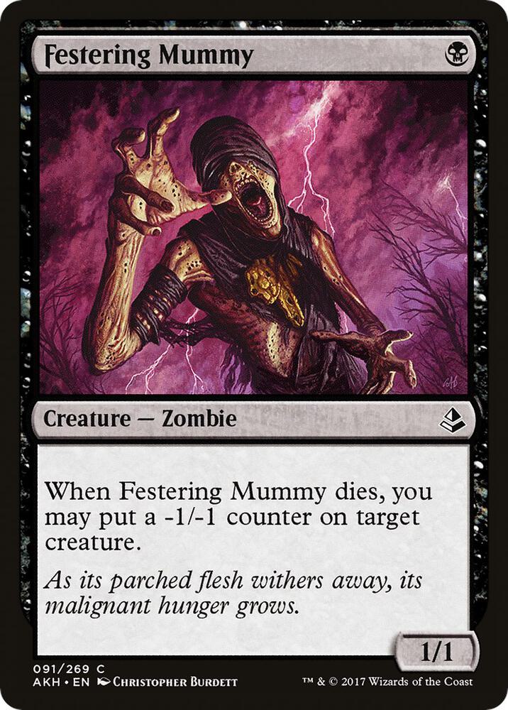 Festering Mummy, AKH, 91, NM